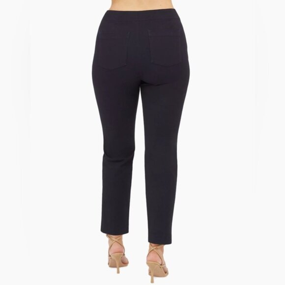 NWT SPANX Polished Ankle Slim Pull On Pants Classic Navy 20365Q SMALL - Picture 3 of 15